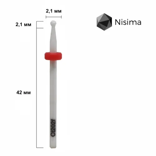 Ceramic drill bit Nisima Ct202fK