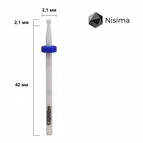 Ceramic drill bit Nisima Ct202mK