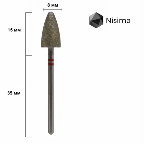 Pedicure drill bit Nisima D_708fK