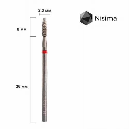 Hard alloy drill bit Nisima H_703fK