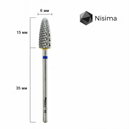Hard alloy drill bit Nisima H_709mK