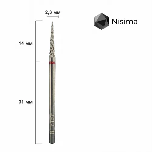 Hard alloy drill bit Nisima H_715fK