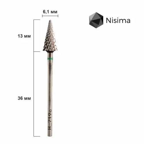 Hard alloy drill bit Nisima H_719cK