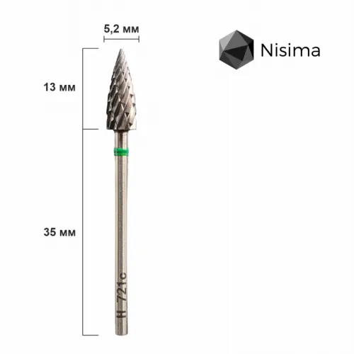 Hard alloy drill bit Nisima H_721cK