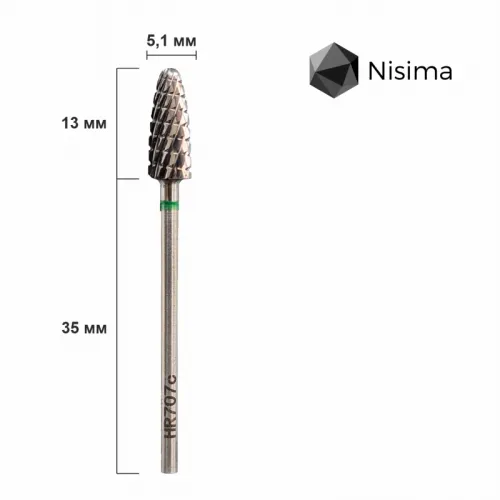 Hard alloy drill bit Nisima Hr707cK