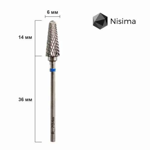 Hard alloy drill bit Nisima L_704mK
