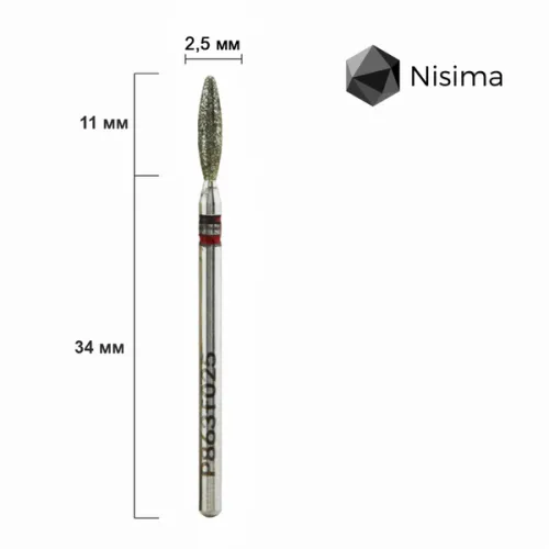Diamond drill bit Nisima P863f025