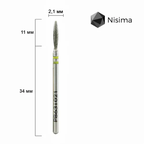 Diamond drill bit Nisima P863i021
