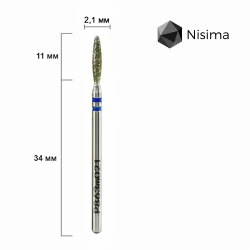 Diamond drill bit Nisima P863m021