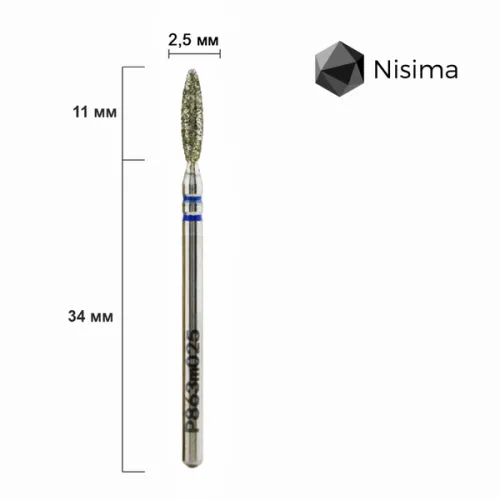 Diamond drill bit Nisima P863m025