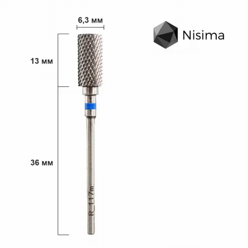 Hard alloy drill bit Nisima R_117mK