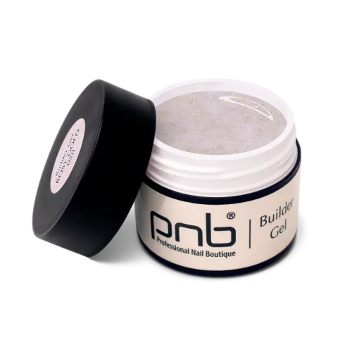 UV/LED Builder Gel PNB, 020 Rosy Gold, 15 ml.