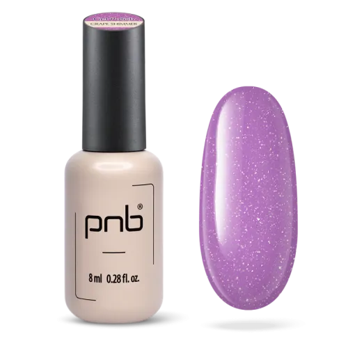 Gel nail polish Juicy Spark PNB, Grape Shimmer, 8 ml. 