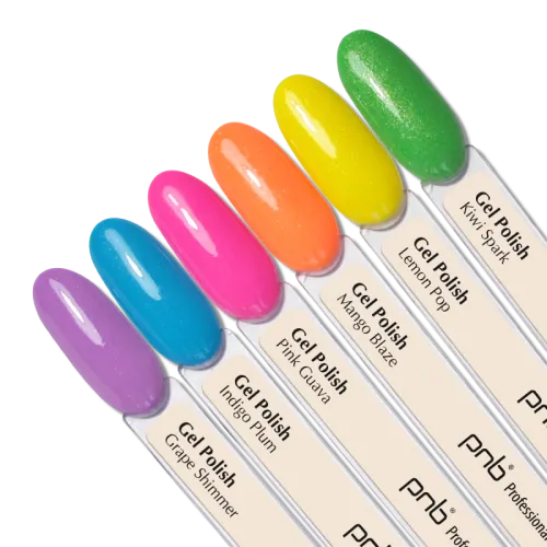Gel nail polish Juicy Spark PNB, Grape Shimmer, 8 ml. 