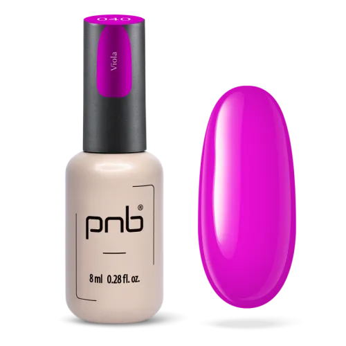 Gel nail polish PNB 040, 8 ml.