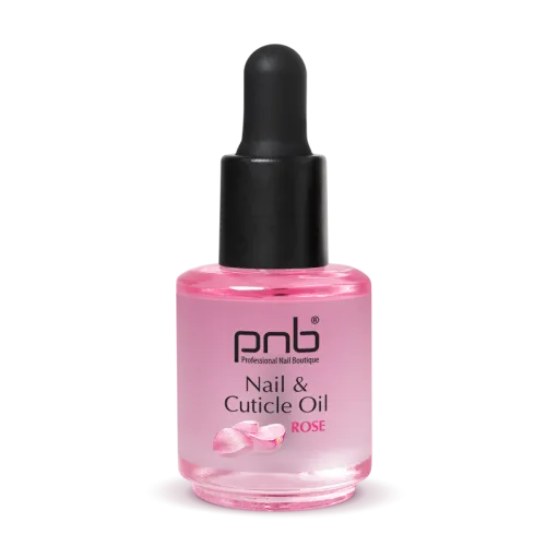 Nail&Cuticle Oil, Rose PNB / Масло по уходу за ногтями и кутикулой PNB, с ароматом розы 15 мл