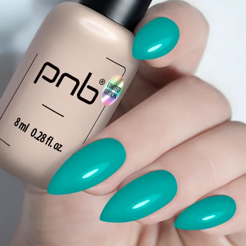 UV/LED Camouflage Base Glamour Style PNB, turquoise, 8 ml.