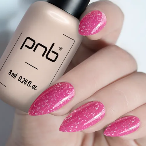 UV/LED Camouflage Base Glitter Rose PNB, 8 ml.