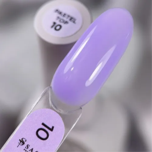 SAGA top without a sticky layer Pastel 8 ml No. 10