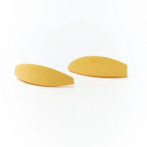 Set of silicone rollers for lamination of OPEN LOOK eyelashes, 4 pairs, "MYH", SCULPTOR (Yellow)
