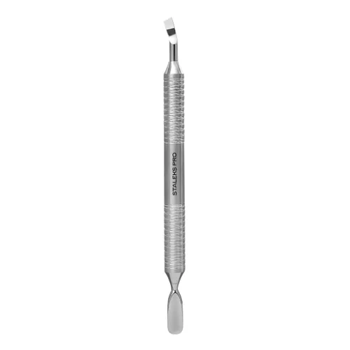 Hollow manicure pusher Staleks EXPERT 100 TYPE 4.2 (rounded pusher Staleks and bent blade) PE-100/4.2