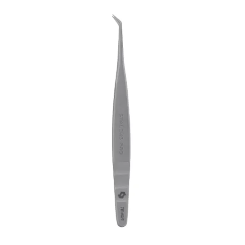 Пинцет профессиональный для ресниц Сталекс / Staleks EXPERT 40 TYPE 1 (L-образный, 50') TE-40/1