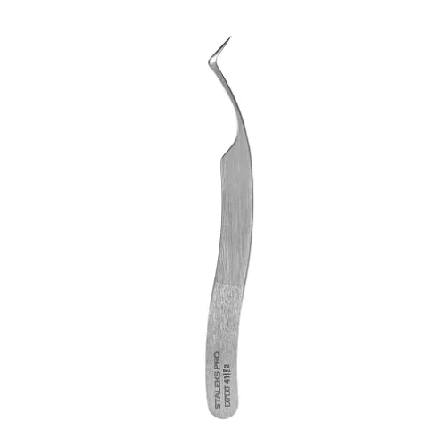 Пинцет профессиональный для ресниц Сталекс / Staleks EXPERT 41 TYPE 2 (L-образный, 40') TE-41/2