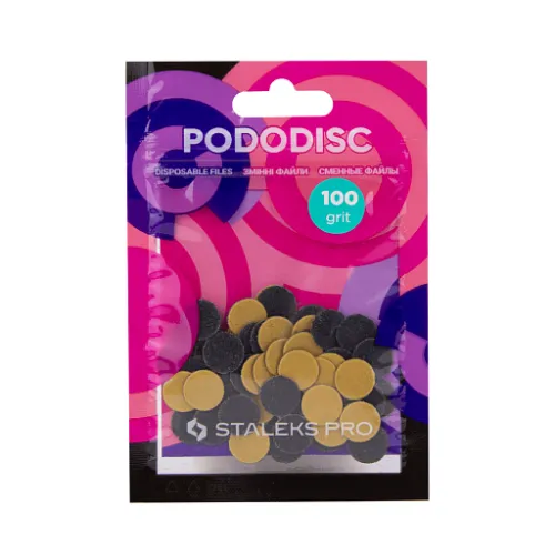 Disposable files for PODODISC