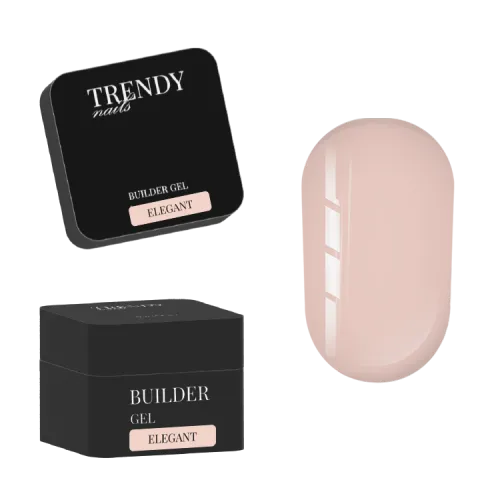 HFTF Builder gel in a bottle Elegant 30 ml, TRENDY Nails