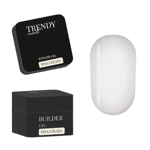 HFTF Builder gel in a bottle Pina Colada 30 ml, TRENDY Nails