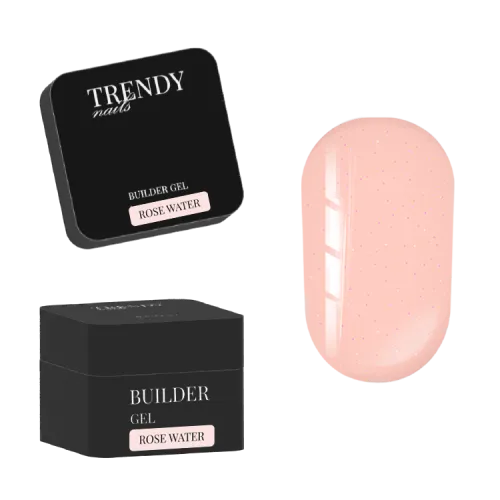 HFTF Builder Gel in a bottle Rose Water, 30 ml, TRENDY Nails