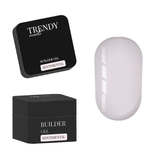 HFTF Builder gel in a bottle Sentimental 30 ml, TRENDY Nails