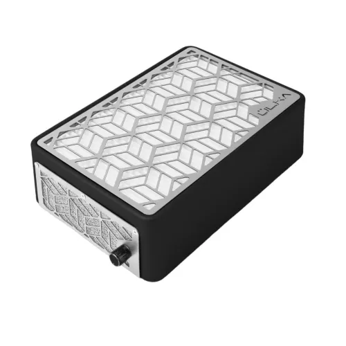 Nail dust collector Ulka Bee with HEPA filter (black, 30W, EU plug)