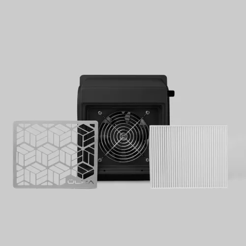 Nail dust collector Ulka Tiny with HEPA filter (black, 58W, EU plug)