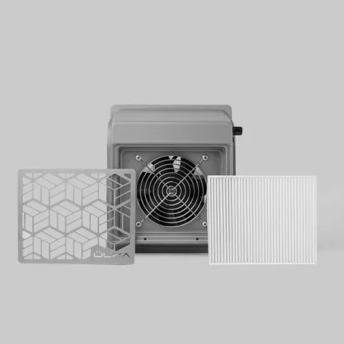 Nail dust collector Ulka Tiny with HEPA filter (grey, 58W, EU plug)