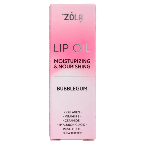 Lip Oil Bubblegum ZOLA, 7 ml