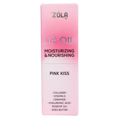 Lip Oil Pink Kiss ZOLA, 7 ml