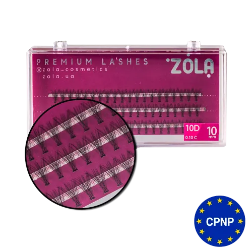 ZOLA Eyelashes 10D 10 mm