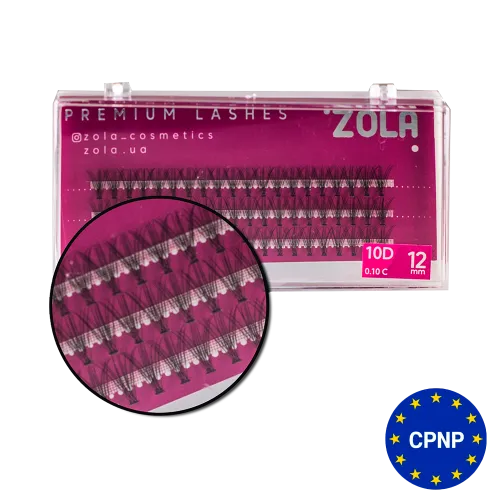 ZOLA Eyelashes 10D 12 mm