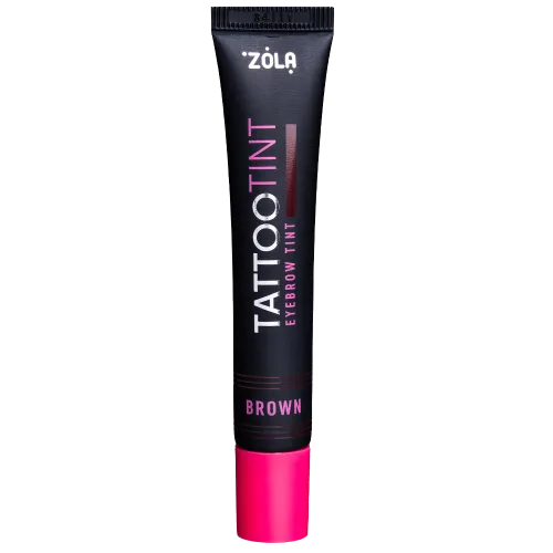 ZOLA TATTOO TINT Brown Eyebrow and Eyelash Tint