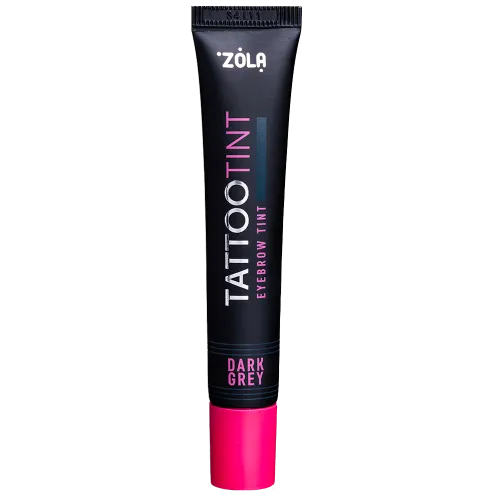 ZOLA TATTOO TINT Dark Grey Eyebrow and Eyelash Tint