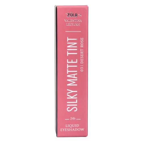 ZOLA x Valentina Lelyukh Жидкие тени для век Silky Matte Tint 03 Desert Rose