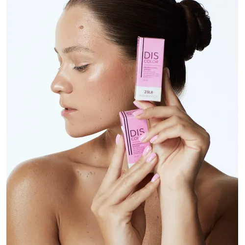 ZOLA x Makarevich DISCOLOR Emulsion 2 Professional system for removing accumulated dye from eyebrow hairs 10 ml.