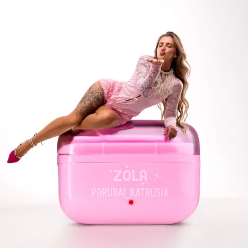 ZOLA x Porubai_Katrusia Light Pink Mini Wax Heater