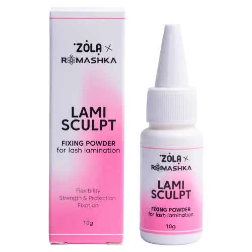 ZOLA x Romashka Фіксуюча пудра для ламінування вій LamiSculpt 10 г